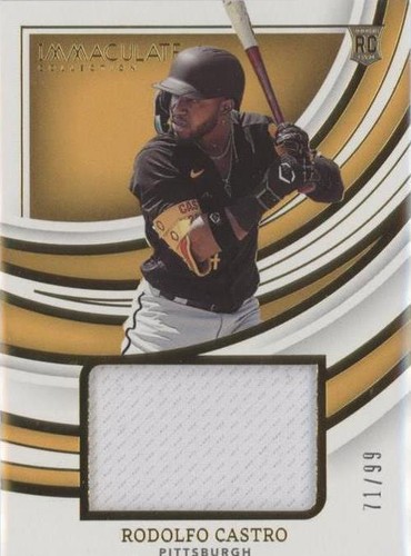 2022 Panini Immaculate Collection - Rodolfo Castro #RRJ-RC