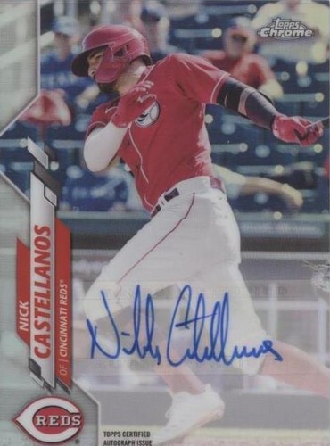2020 Topps Chrome Update Series - Nick Castellanos #USA-NC