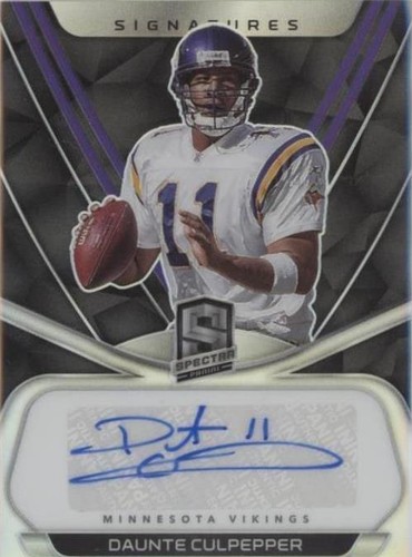 2020 Panini Spectra Daunte Culpepper #S-DC