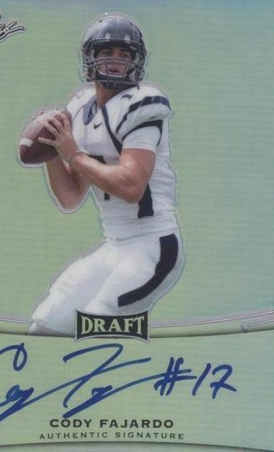 2015 Leaf Metal Draft Cody Fajardo #BA-CF1