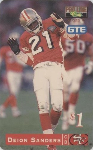 1995 Classic Pro Line Deion Sanders #29