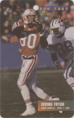 1993 Dog Tags Irving Fryar #085