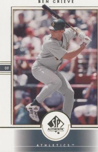2000 SP Authentic - Ben Grieve #167