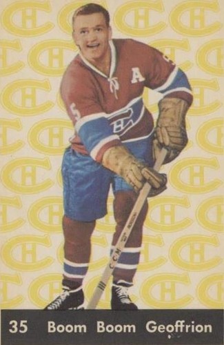 1961-62 Parkhurst - Bernie Geoffrion #35
