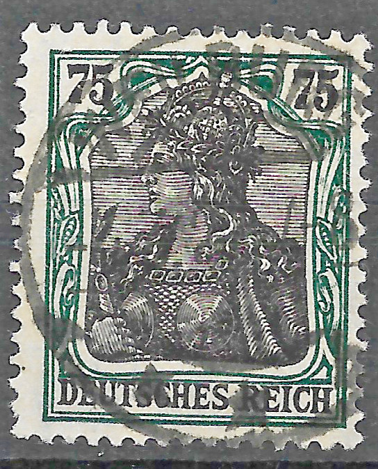 Deutsches Reich Germania 104c Gestempelt (Infla Berlin)