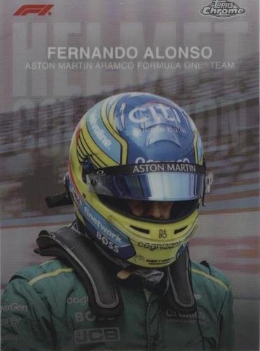 2024 Topps Chrome Formula 1 - Fernando Alonso #HC-10