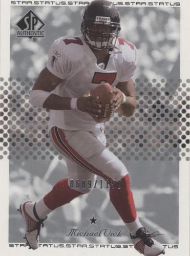 2002 SP Authentic Michael Vick #127