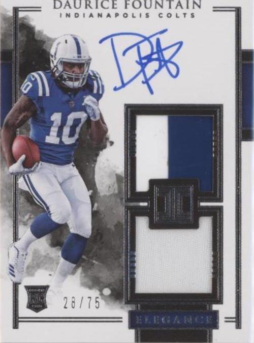 2018 Panini Impeccable Daurice Fountain #110