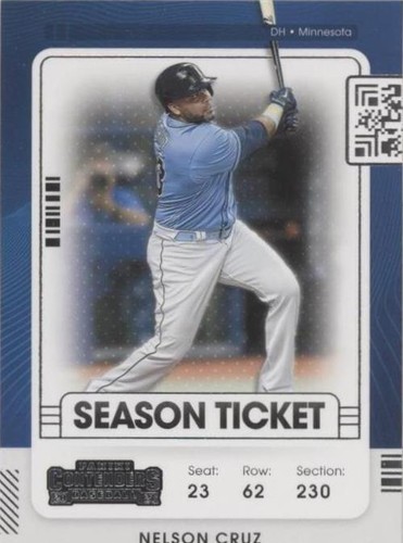 2021 Panini Contenders - Nelson Cruz #65