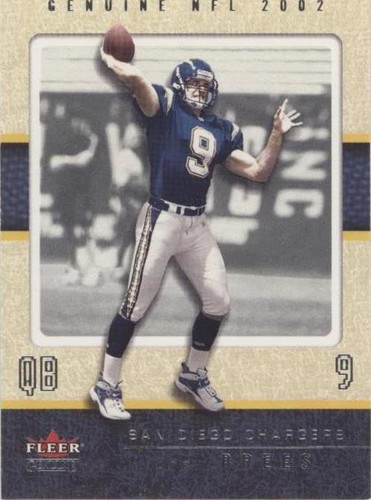 2002 Fleer Genuine Drew Brees #24