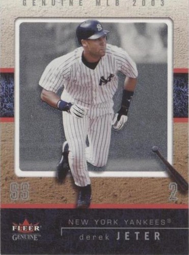 2003 Fleer Genuine - Derek Jeter #1