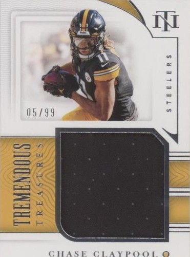 2021 Panini National Treasures Chase Claypool #TT-CC