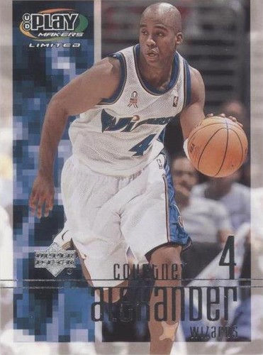 2001-02 UD Playmakers Limited - Courtney Alexander #99