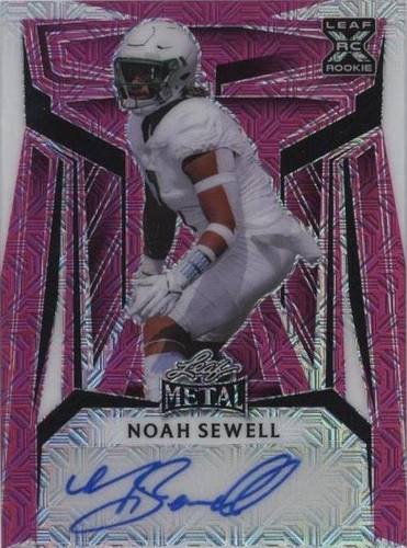 2023 Leaf Metal Noah Sewell #BA-NS2