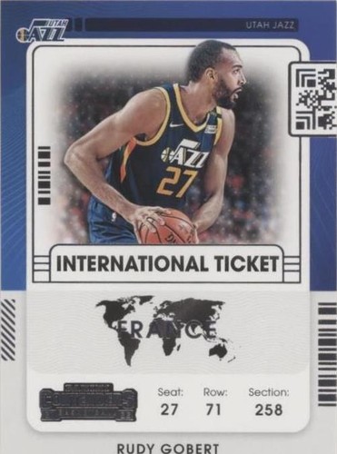 2021-22 Panini Contenders - Rudy Gobert #16