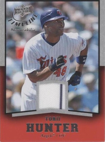2008 Upper Deck Timeline - Torii Hunter #TM-HU