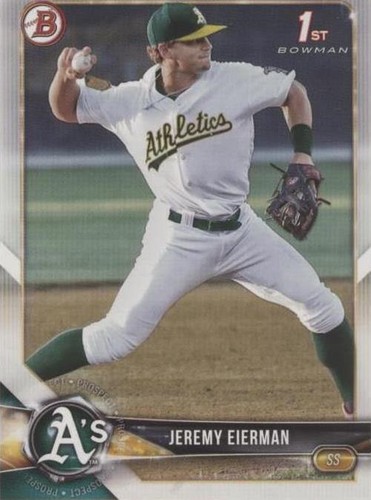2018 Bowman Draft - Jeremy Eierman #BD-179