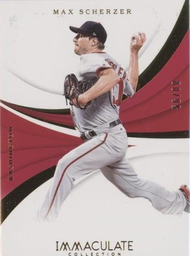 2018 Panini Immaculate Collection - Max Scherzer #60