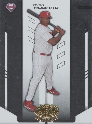 2004 Leaf Certified Materials - Ryan Howard #167