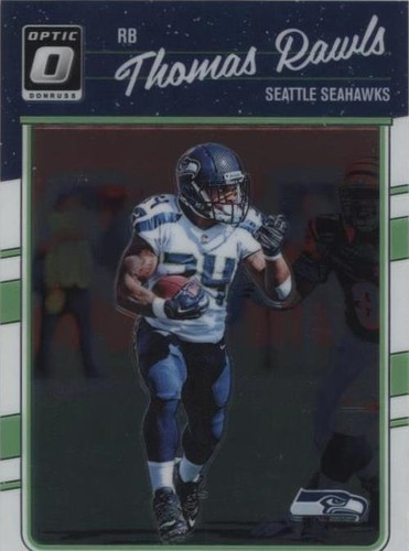 2016 Donruss Optic Thomas Rawls #90