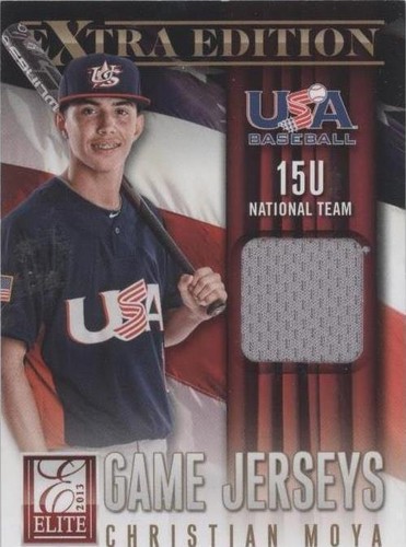 2013 Panini Elite Extra Edition - Christian Moya #8