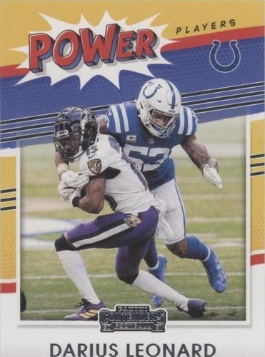 2021 Panini Contenders Shaquille Leonard #PP-DLE