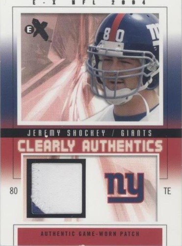 2004 Fleer E-X Jeremy Shockey #CA-JS