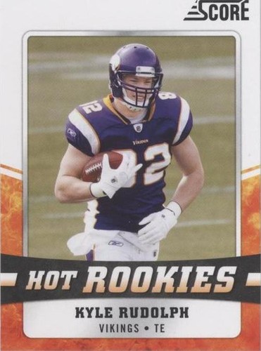 2011 Score Kyle Rudolph #18
