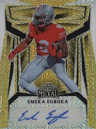 2023 Leaf Metal Emeka Egbuka #BA-EE1