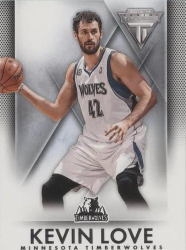2013-14 Panini Titanium - Kevin Love #70