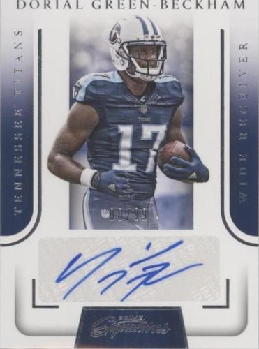 2016 Panini Prime Signatures Dorial Green-Beckham #PS-DG