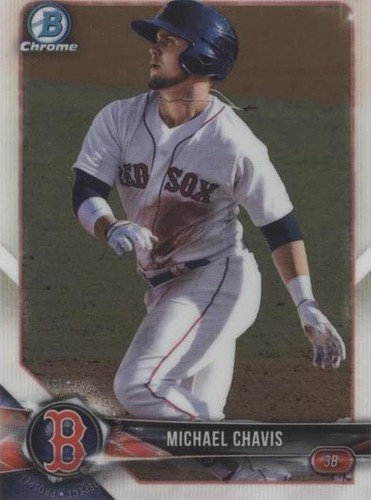 2018 Bowman Chrome - Michael Chavis #BCP223