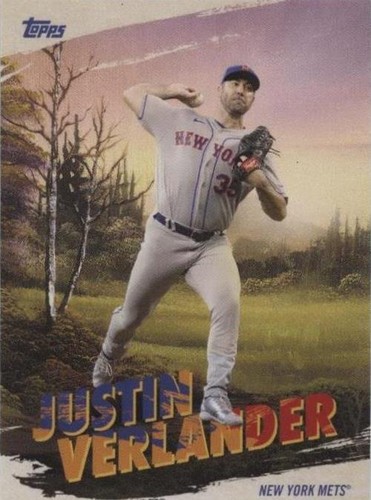 2023 Topps X Bob Ross The Joy of Baseball - Justin Verlander #PC-6