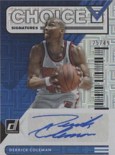 2020-21 Panini Donruss - Derrick Coleman #CS-DCM