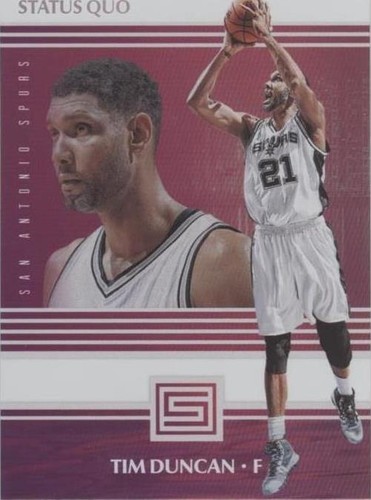 2017-18 Panini Status - Tim Duncan #6