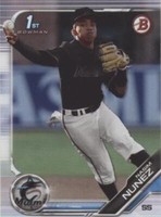 2019 Bowman Draft - Nasim Nunez #BD-141
