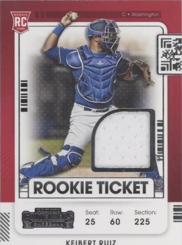 2021 Panini Contenders - Keibert Ruiz #RTJ-KR