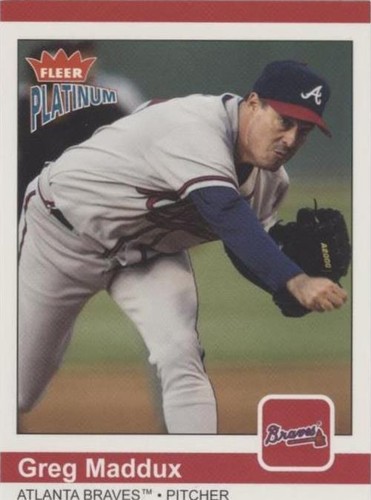 2004 Fleer Platinum - Greg Maddux #136