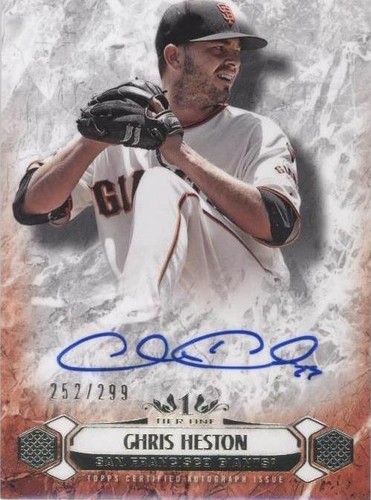2016 Topps Tier One - Chris Heston #BOA-CHE