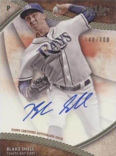 2017 Topps Tier One - Blake Snell #BOA-BS