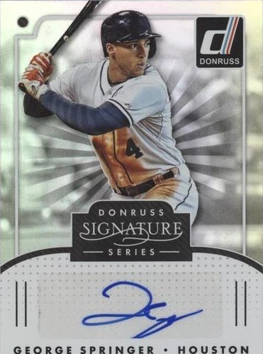 2016 Panini Donruss - George Springer #SGS-GS