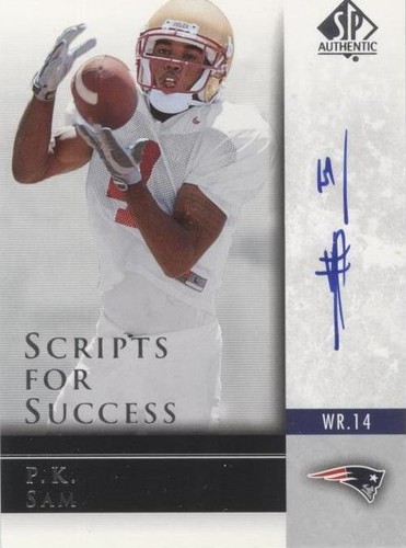 2004 SP Authentic P.K. Sam #SS-PK