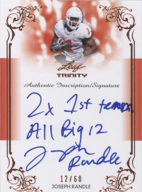 2013 Leaf Trinity Joseph Randle #DI-JR1