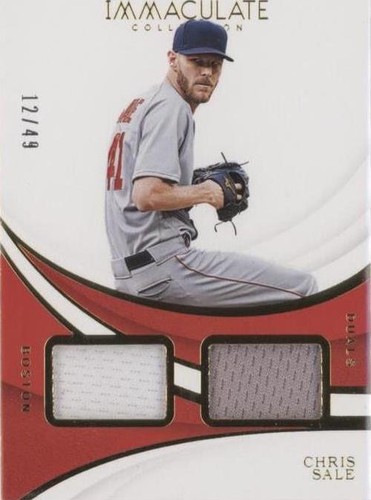 2019 Panini Immaculate Collection - Chris Sale #ID-CS