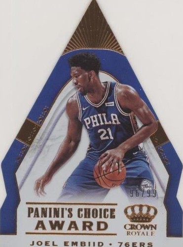 2018-19 Panini Crown Royale - Joel Embiid #15