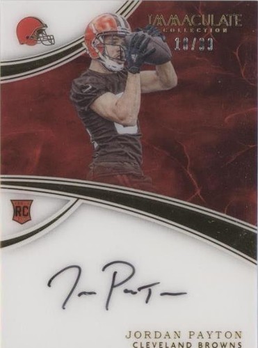 2016 Panini Immaculate Collection Jordan Payton #152