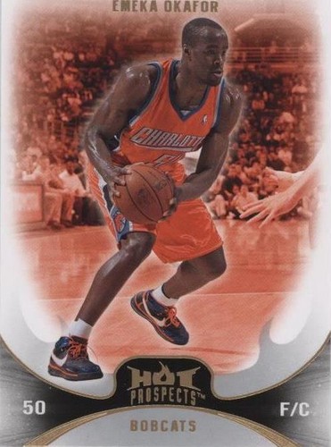2008-09 Fleer Hot Prospects - Emeka Okafor #69