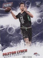 2016 Panini Father's Day Paxton Lynch #43