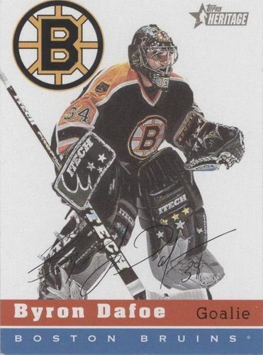 2000-01 Topps Heritage - Byron Dafoe #140