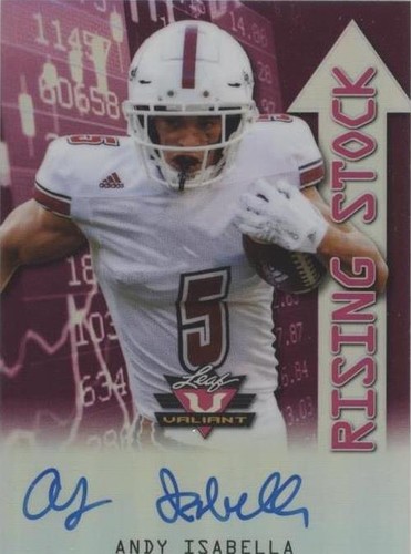 2019 Leaf Valiant Andy Isabella #RS-AI1